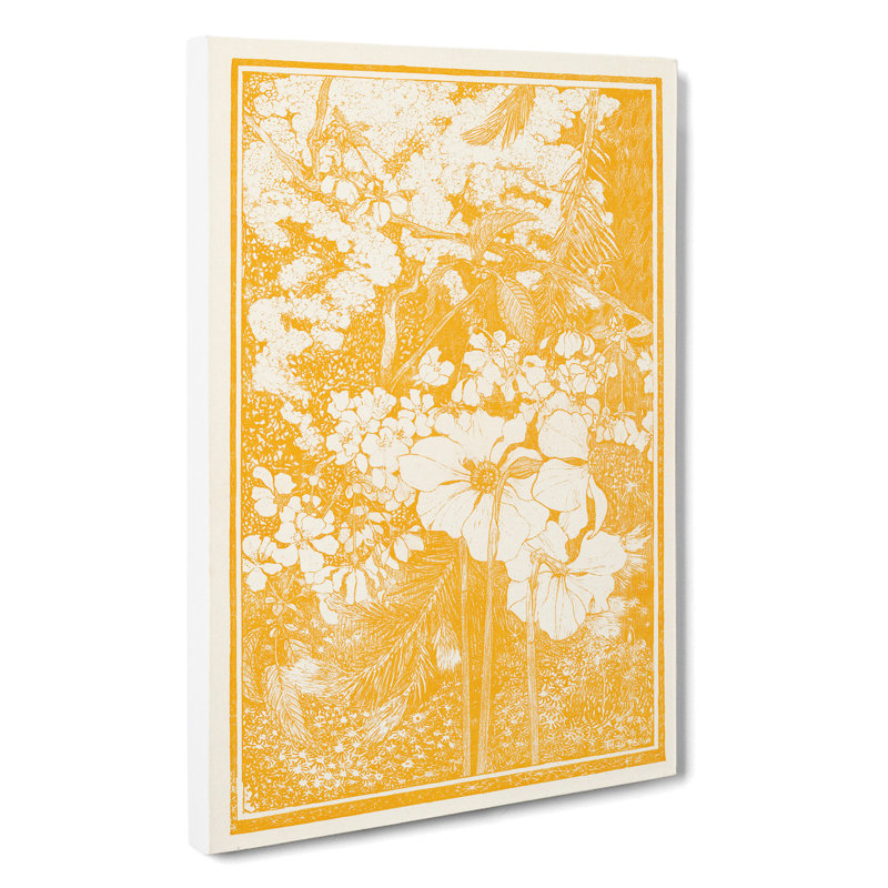 Spring Flowers by Theo Van Hoytema - Wrapped Canvas Painting, 76cm H x 50cm W x 3cm D