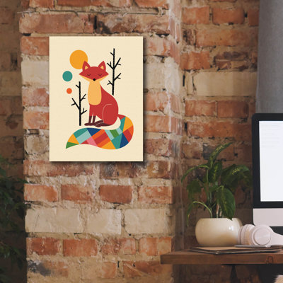 «Rainbow Fox» par Andy Westface