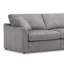 Canapé modulaire rembourré 5 pièces Brittanni