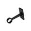 Supports de tringle à rideau simple non réglables Lumi Home Furnishings 1 po (2 pièces)-1185634263