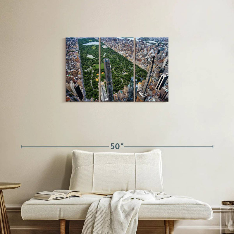 Nicci Above Central Park In NYC, 20" H x 33" W
