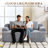 Compression Sofas with Storage, 67 Inch Foam Modern Loveseat for Home