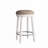 26" Counter Height, 360° Swivel Wooden Barstool-1317238893