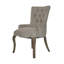 Iris Linen Tufted Armchair-1174910843