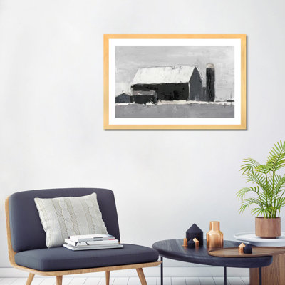 Reproduction d’art, "Dynamic Barn I" par Ethan Harper