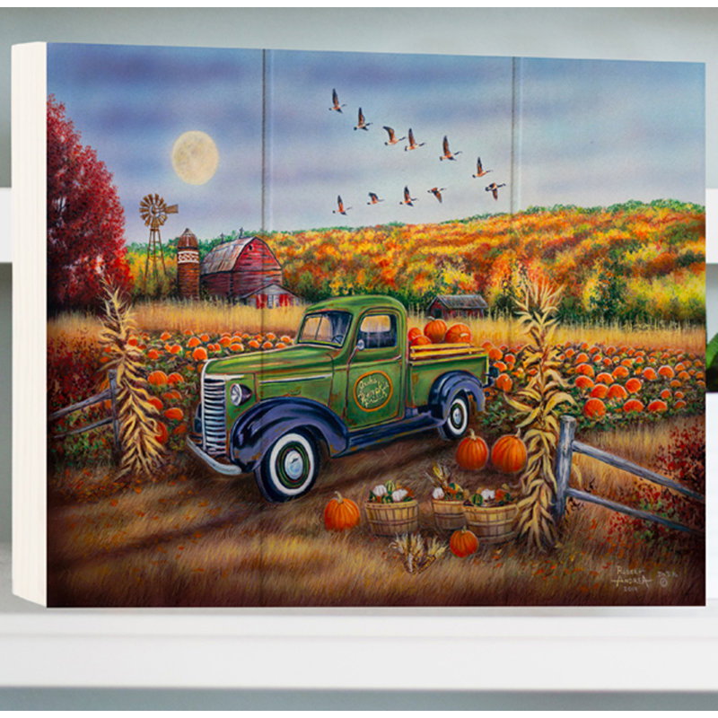 Farmhouse Wall Decor on Solid Wood