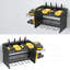 Organisateur modulaire d'outils électriques mural avec station de charge pour 6 perceuses