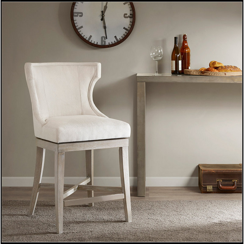 Tabouret de comptoir avec siège pivotant