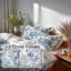 Ensemble de housse de couette Country Farmhouse de 5 - Ensemble de literie et de coussins Blue Cottage-124289521