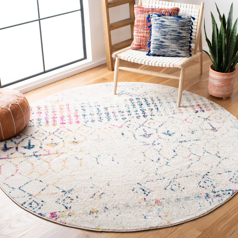 Tapis ivoire Lorenco, Rond 10 pi