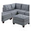 Canapé modulaire contemporain 7 pièces