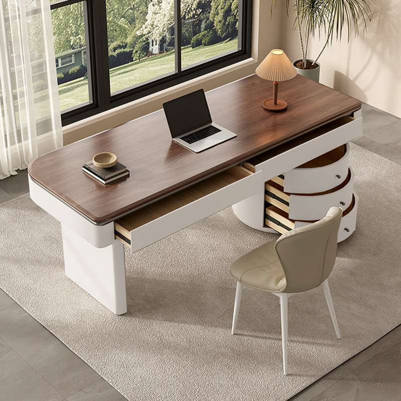 Bureau haut de gamme léger et luxueux, H 29,53 po x l 62,99 po x P 27,56 po