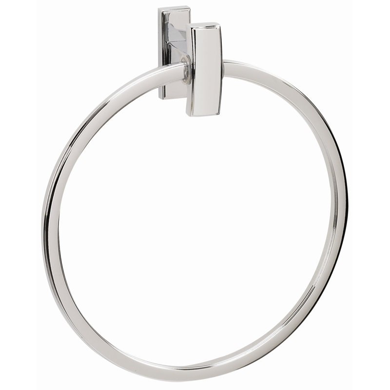Arch Wall Mounted Towel Ring, Polished Chrome