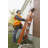 WFX Utility, 12 Ft, Fibreglass Cross Step Ladder, Type Ia, 300 Lb Load Capacity, 5D5E3D575DF44B0E9E8BE59926ADE3F6