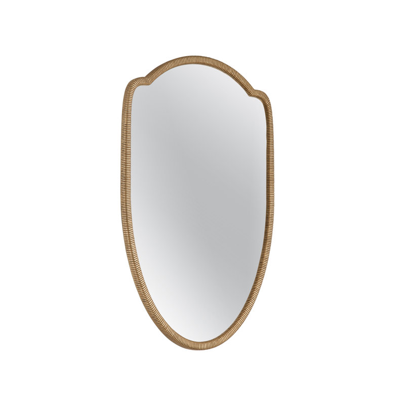 Miroir mural en bois manufacturé Miles