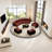 Semi-circular arc  negotiating sofa