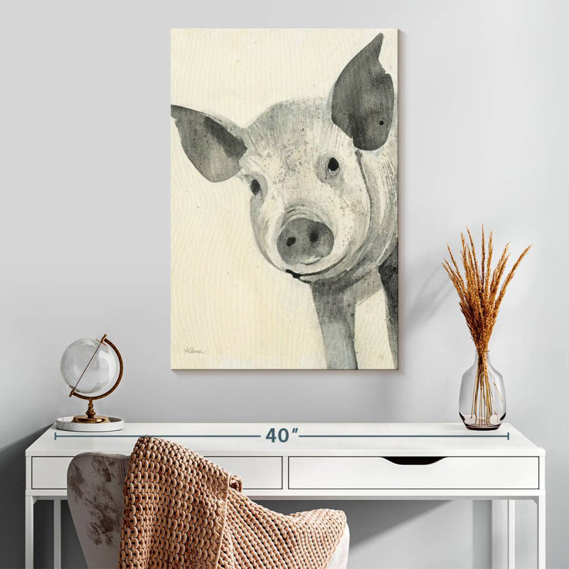 Brampt Oink, 30" H x 20" W