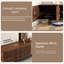 TV Stand Cabinet with Storage Walnut TV Unit for 65+ inch tv for Living Room Or Bedroom Mid-century Modern Wooden Media Console 180cm-1728362665