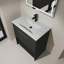 Meuble-lavabo 30 po avec lavabo en céramique-442320917