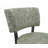 Green Finish 1Pc Accent Chair Armless Design And Angled Design Tapered Legs Primary Living Room-912072114