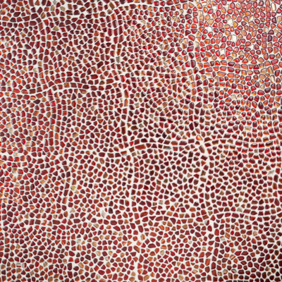Fractal Pebble 11.88 in. x 11.88 in. Polished Glass Wall Mosaic Tile (0.98 Sq. Ft. / Each)