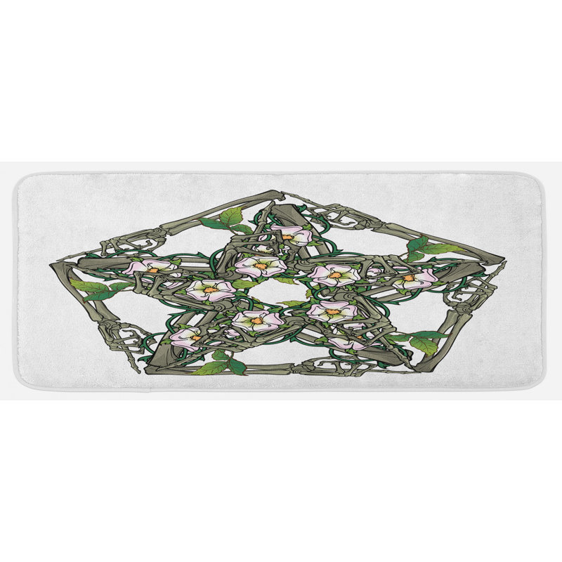 Tapis de cuisine pentacle