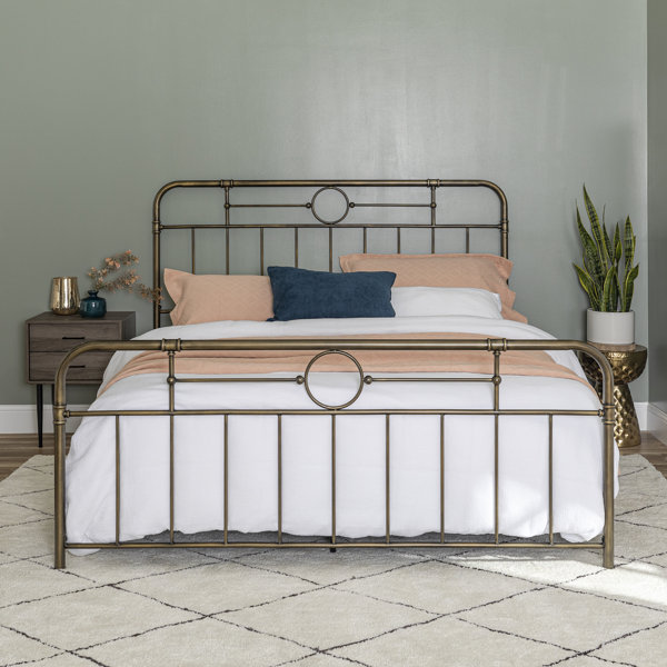 Winston Porter Bronny Metal Open-frame Bed & Reviews 