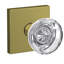 Custom Hobson Non-Turning Glass Knob with Collins Trim-29774511