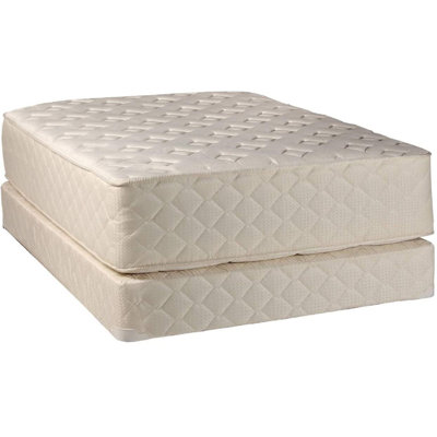 Alwyn Home Nicola Two-Sided Extra-Long Twin 14'' Firm Innerspring Mattress and Box Spring
