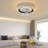 Diany 18.5 " Ceiling Fan with LED Lights with Light Kit