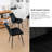 Willar 19.68 " H Tufted Velvet Upholstered Metal Side Chair-2062054989