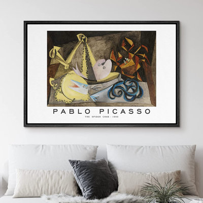 Classical Artwork " The Spider Crab " by Pablo Picasso