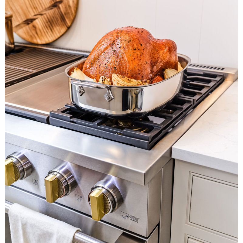 Monogram 48" Dual-Fuel Professional Range With 4 Burners, Grill, And Griddle