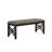 Gimlet Fabric Upholstered Bench