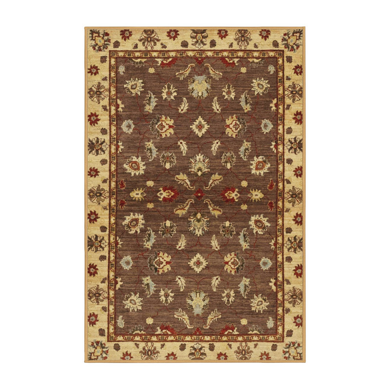 Abstract Indoor Rug, Rectangle 4' x 6'
