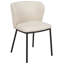 Mina 40cm H Velvet Upholstered Metal Full Back Side Chair-100023820