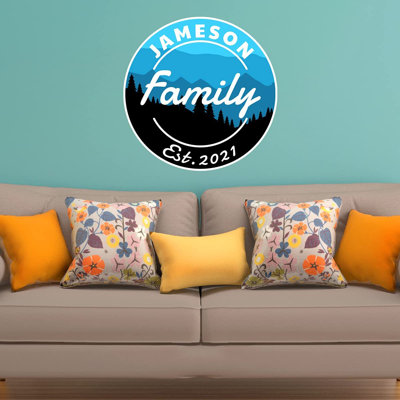 Text & Numbers Non-Wall Damaging Wall Decal