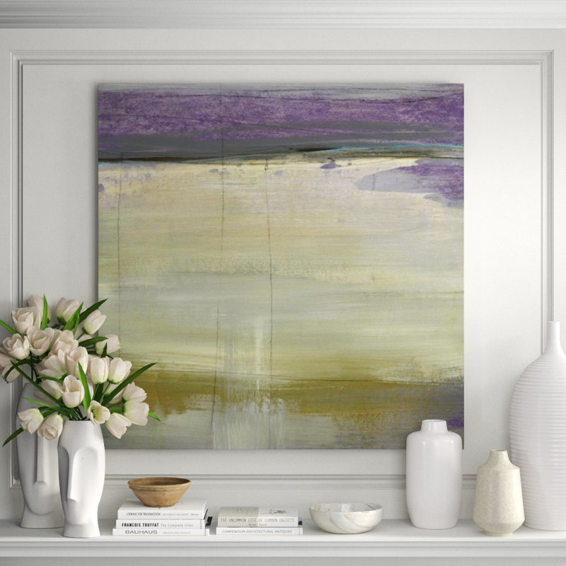 Lavendar Fields II Print by Maeve Harris, 40" H x 40" W