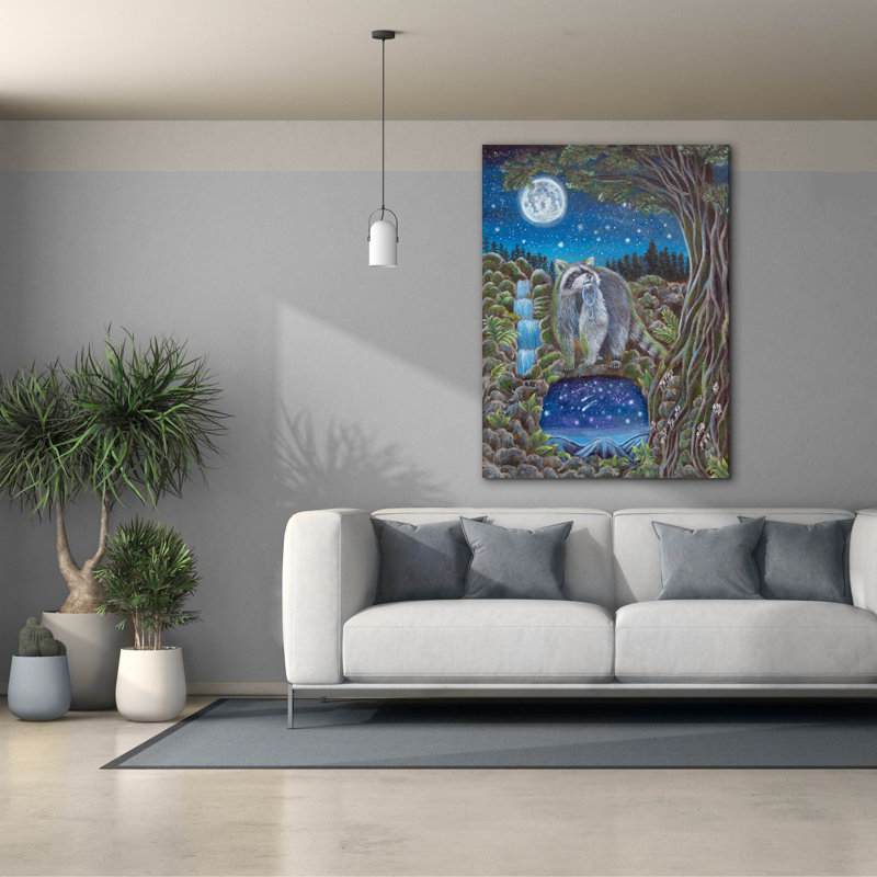  Art mural sur toile «The Invitation» par Verena Wild, H 54 po x l 40 po