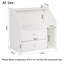 Geneta 51cm W Bedside Table