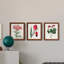 Roseat Blooms I - ensemble de 3 peintures sur toile encadrées-828588949-828588951