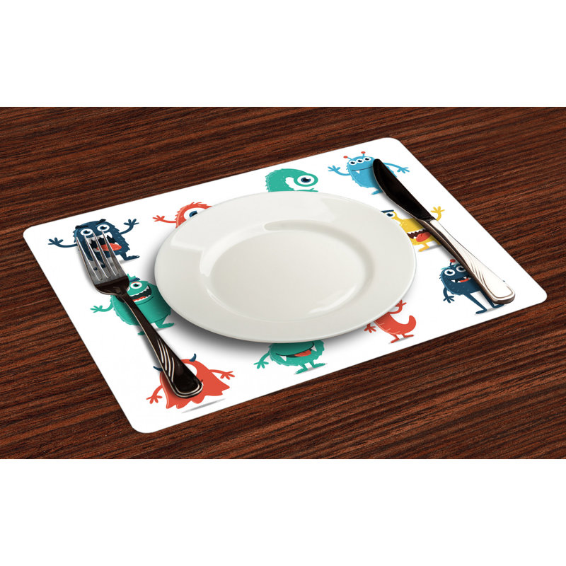 Polyester Kids Rectangle Placemat