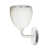 Blanc mat / Argent