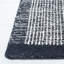 Tapis en laine / coton touffeté à la main Metro en ivoire / noir-1323767593