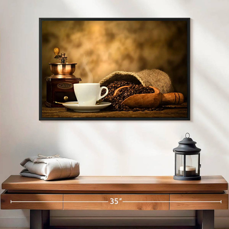 Café rustique Yarlin, H 17 po x l 25 po
