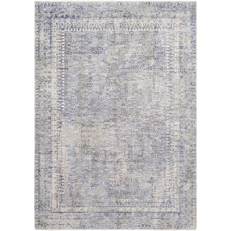 Altom Blue/Gray/Green Area Rug, Rectangle 2' x 3'3"