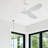 Honeywell Sirro 52" White Ceiling Fan with Adjustable LED Light-124238665-124238664