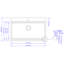 Trousse tout-en-un encastrable en acier inoxydable 33 po x 22 po