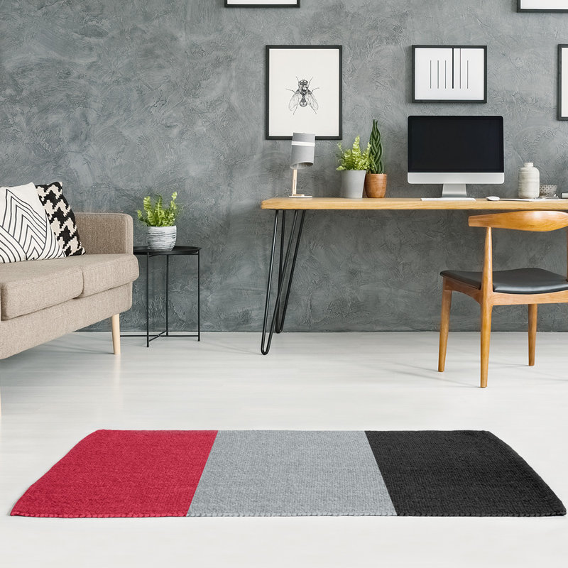 Chenille Indoor Rug, Rectangle 5' x 7'