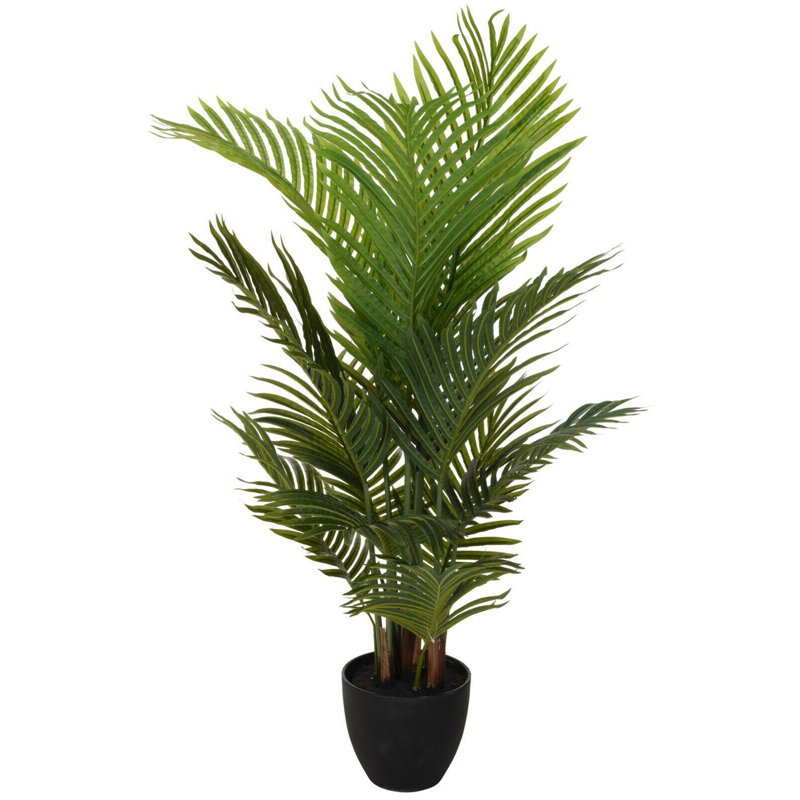 112cm Faux Palm Plant in Pot